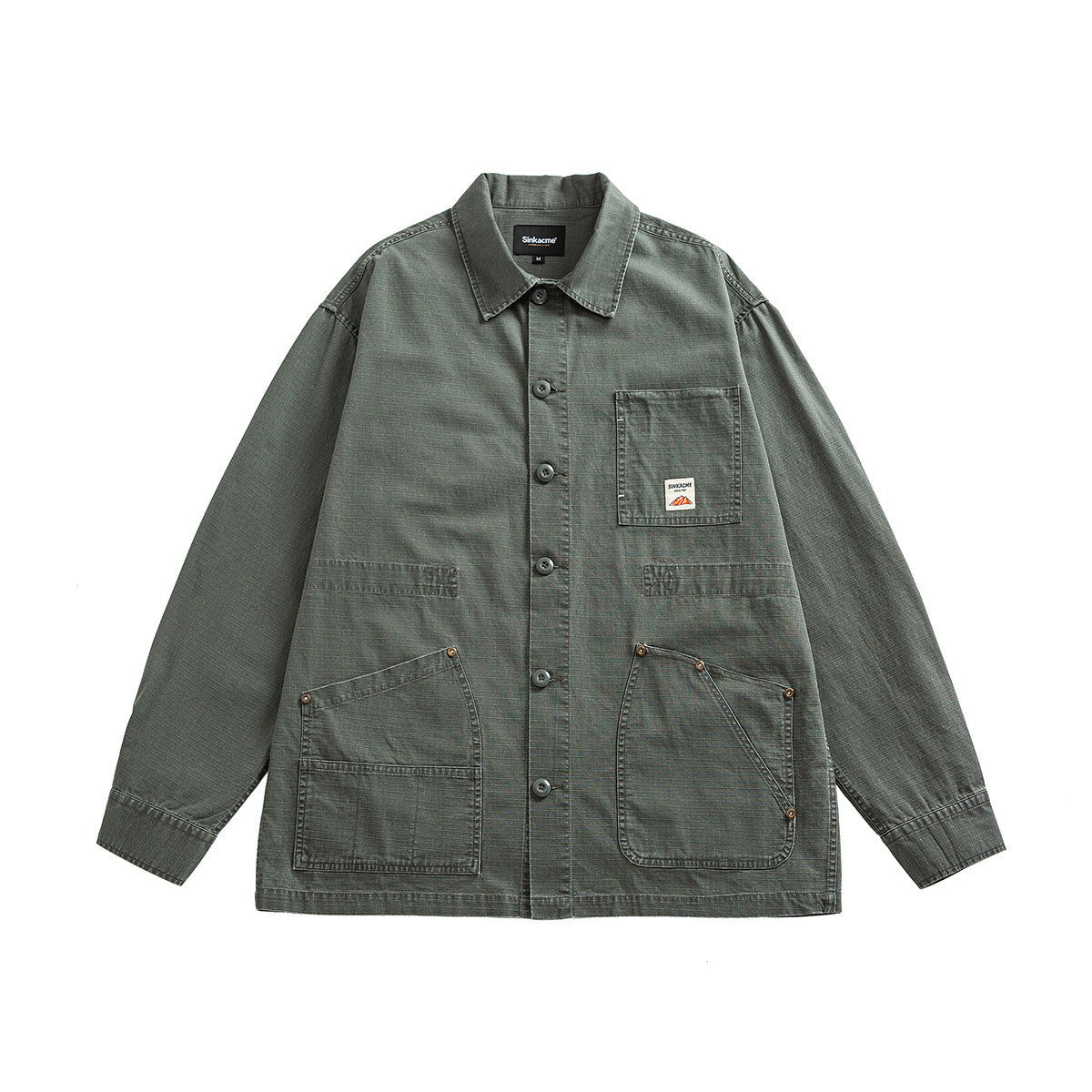 Utility Patch Shirt Jacket