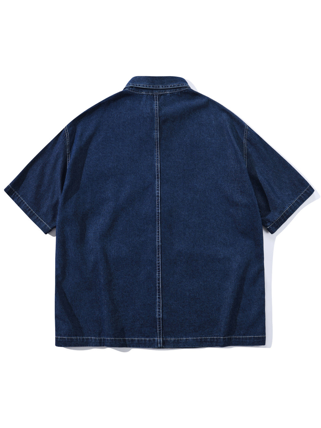 Indigo Utility Denim Shirt