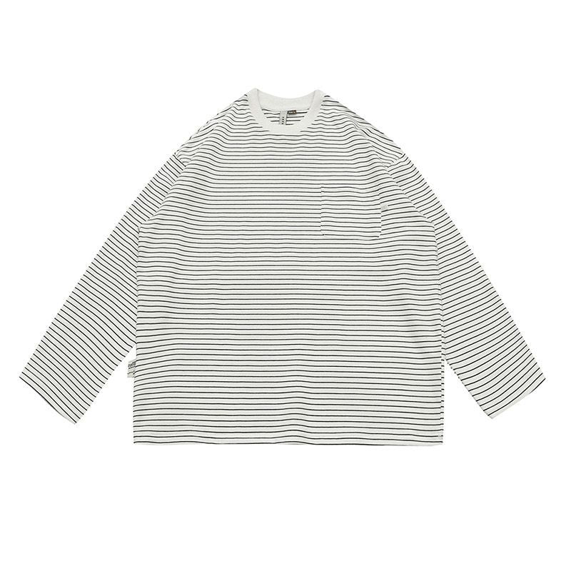 Off-White Stripe Top